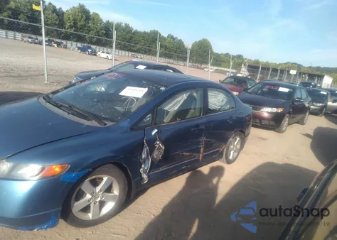 2007 Honda Civic Ex из США, поврежденный, VIN 1HGFA16817L012985